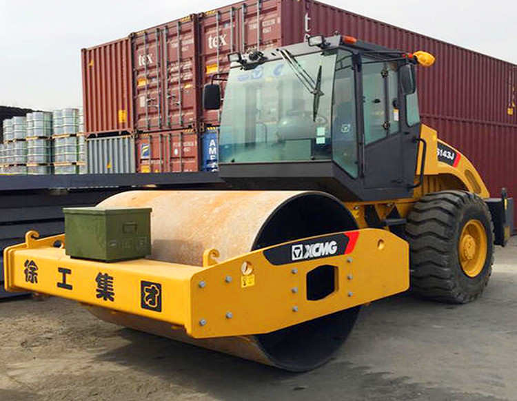 XCMG new 14 ton single drum vibratory road roller XS143J China asphalt compactor equipment for sale